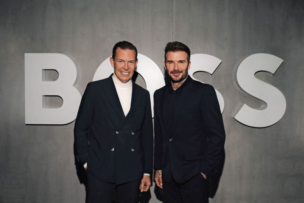 David Beckham Partners with Hugo Boss for Exclusive Menswear Collection Beijing Times