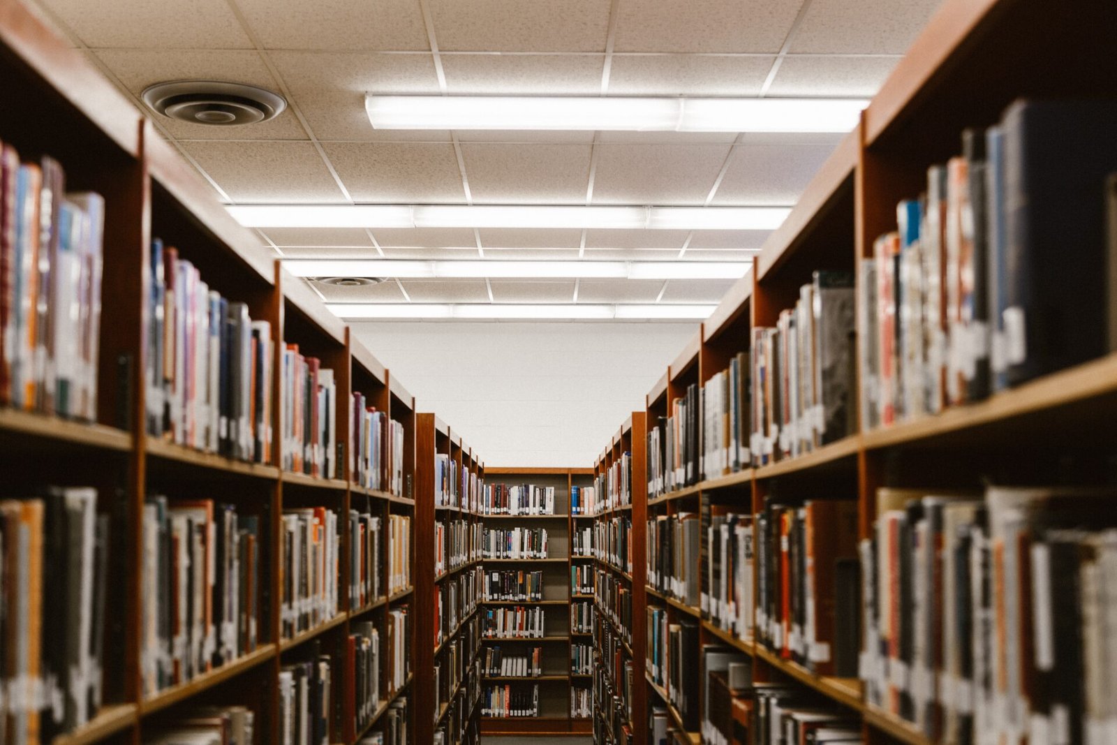 A Library filled with books
