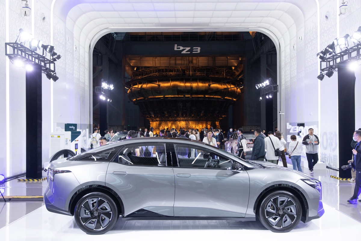 FAW Toyota enters China's electric car market with new bZ3 sedan ...