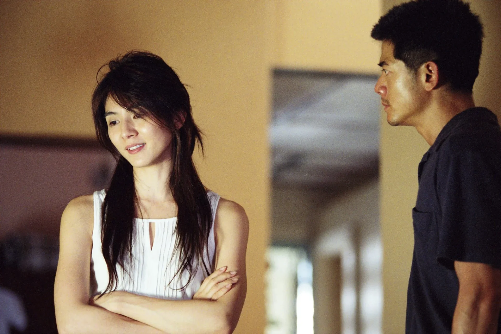 Charlie Young and Aaron Kwok