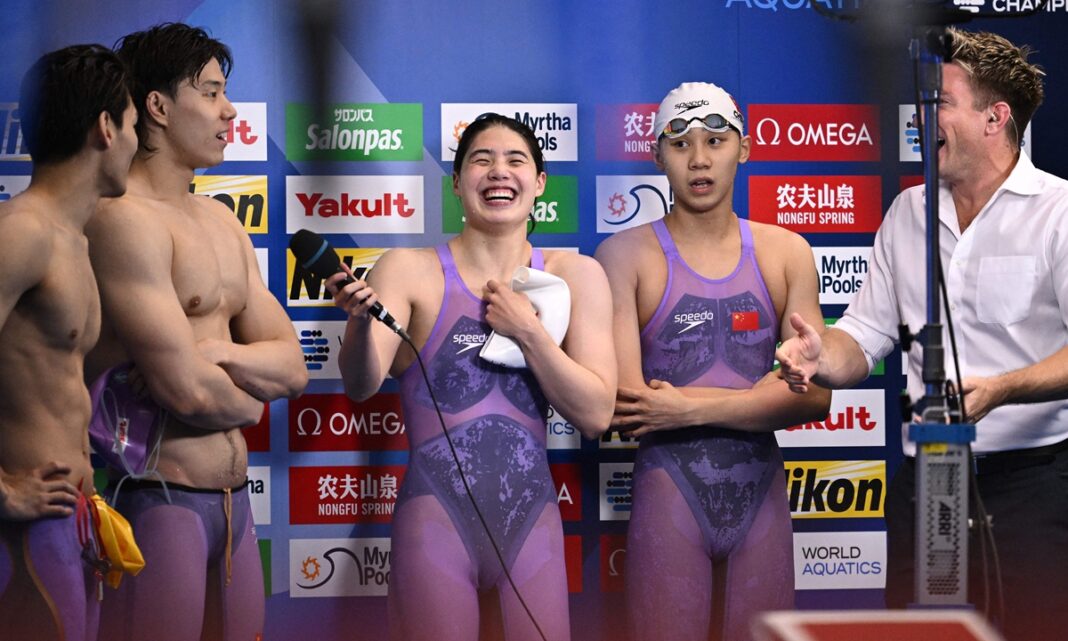 China Dominates Fukuoka Swimming World Championships with 20 Gold