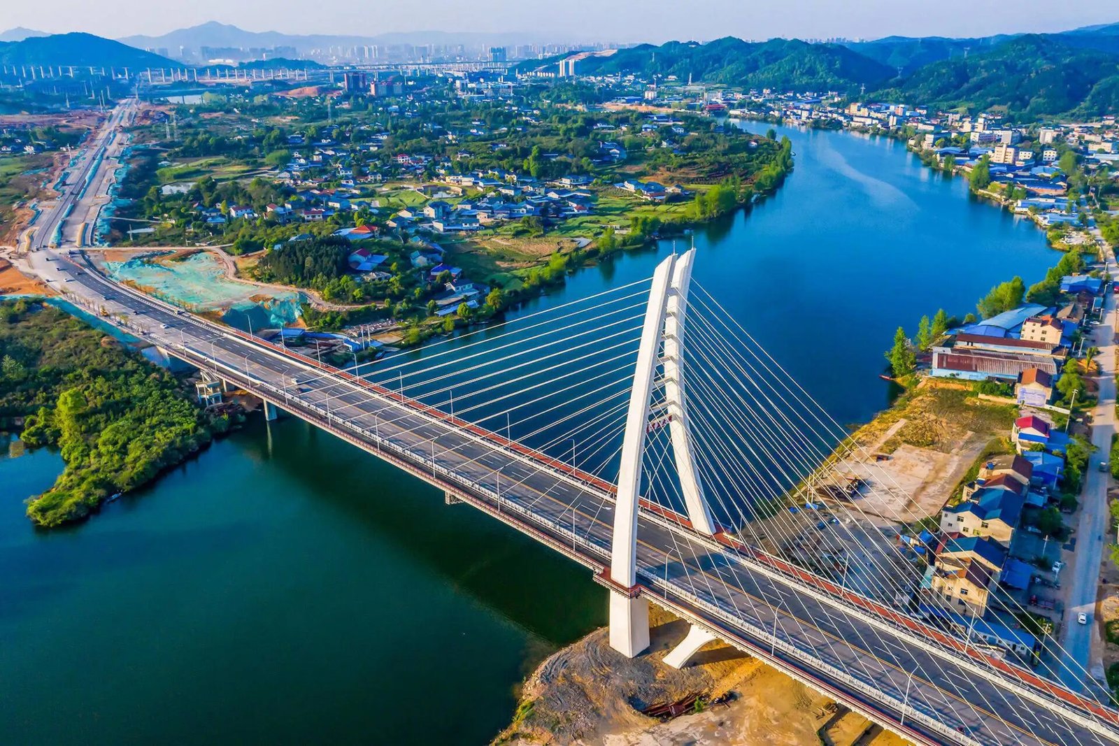 A view of the city of Huaihua.