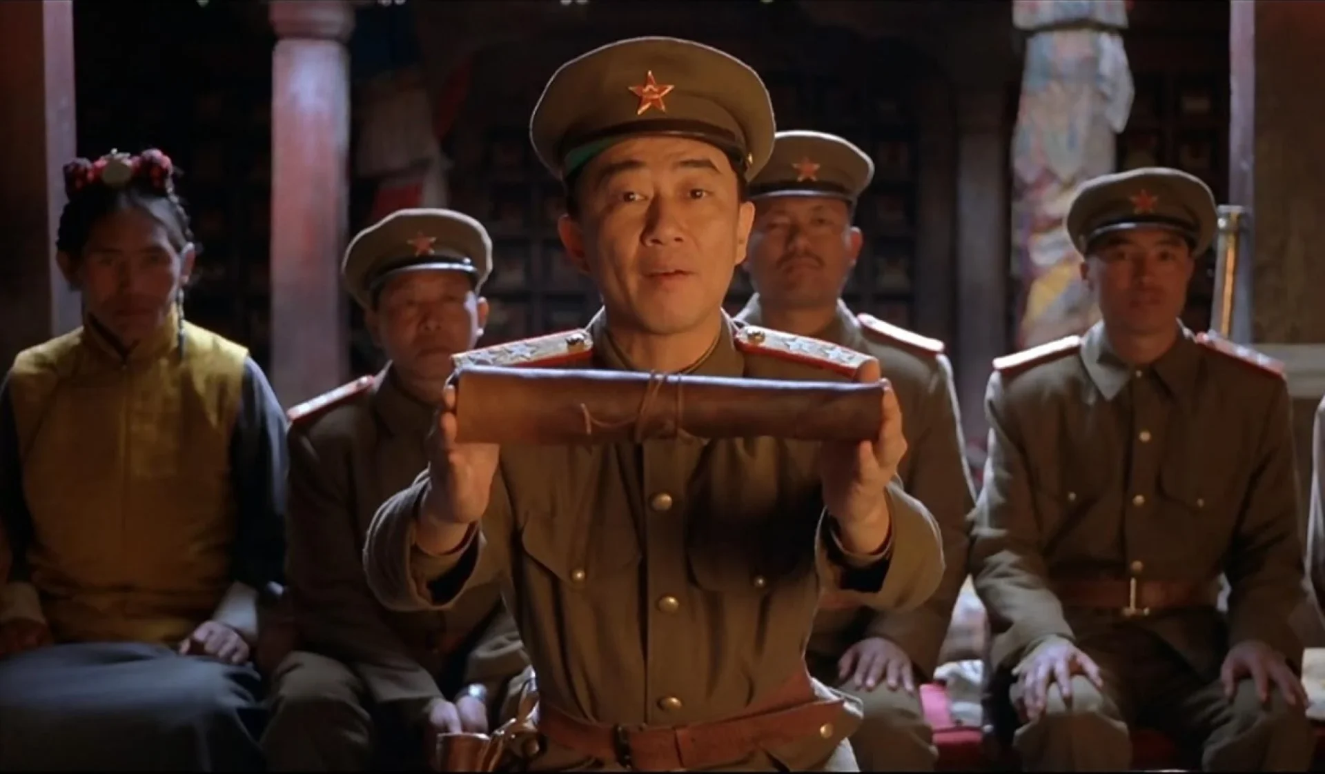 A scene from Kundun.