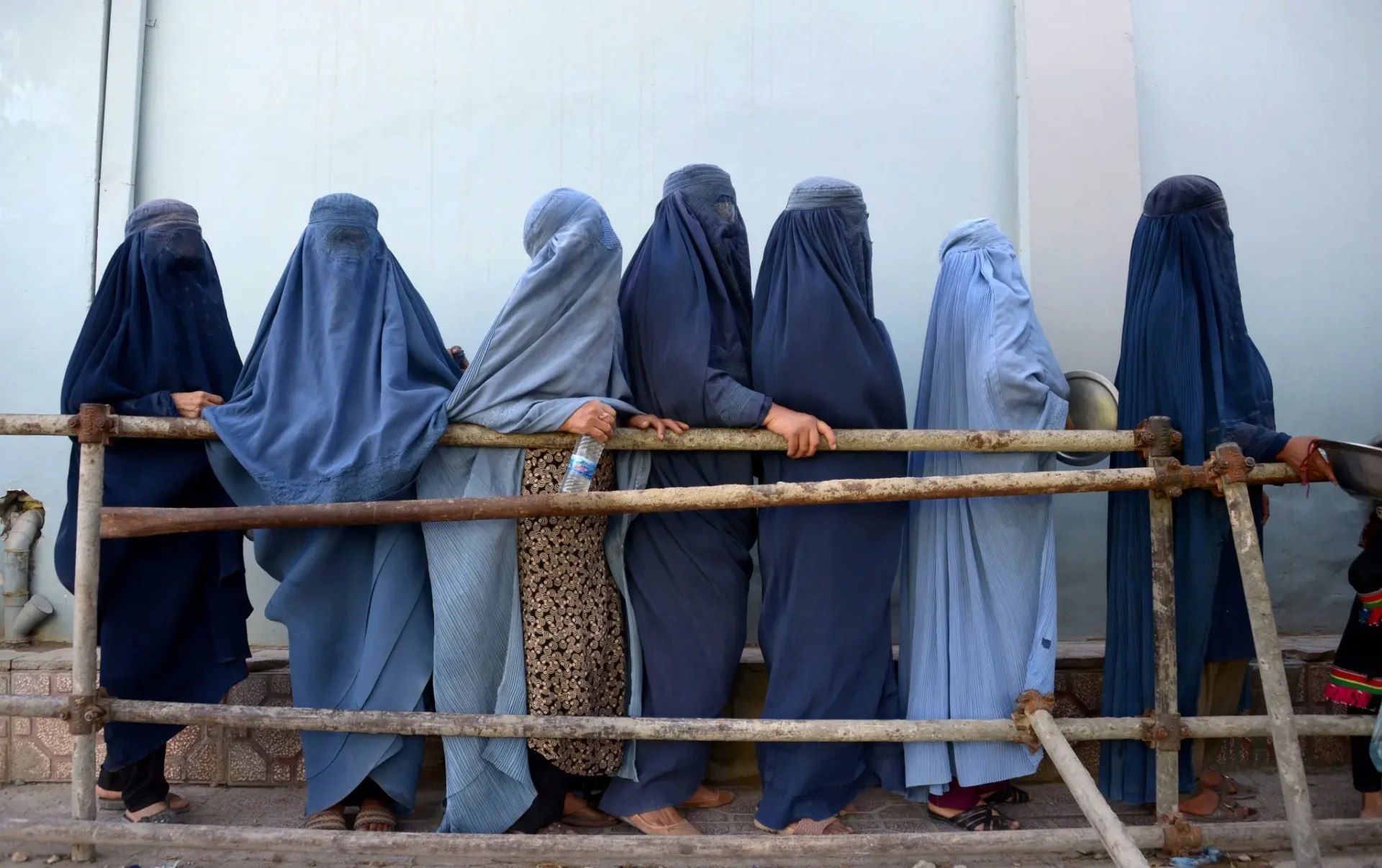 Afghan women under Taliban rule.