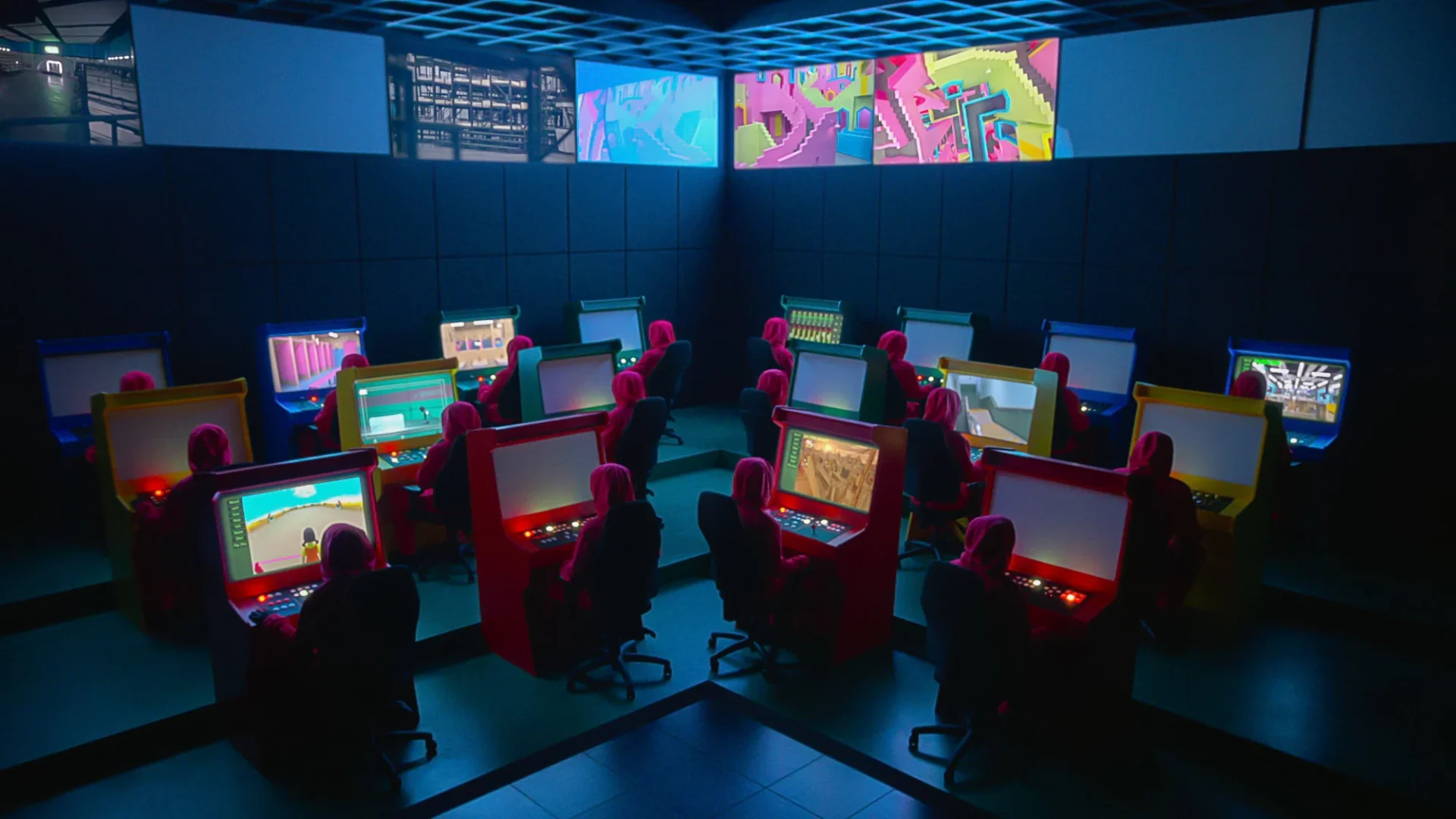 A still from “Squid Game: The Challenge”. Photo: Netflix.