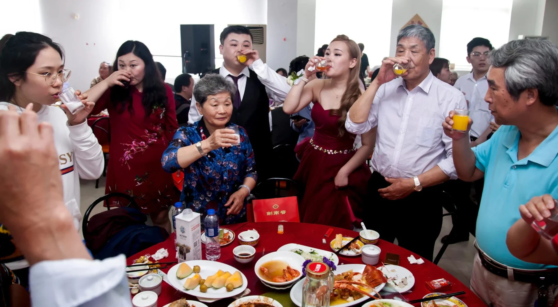 The woman staged “proper” traditional wedding banquets as part of her elaborate scam. Photo: Shutterstock