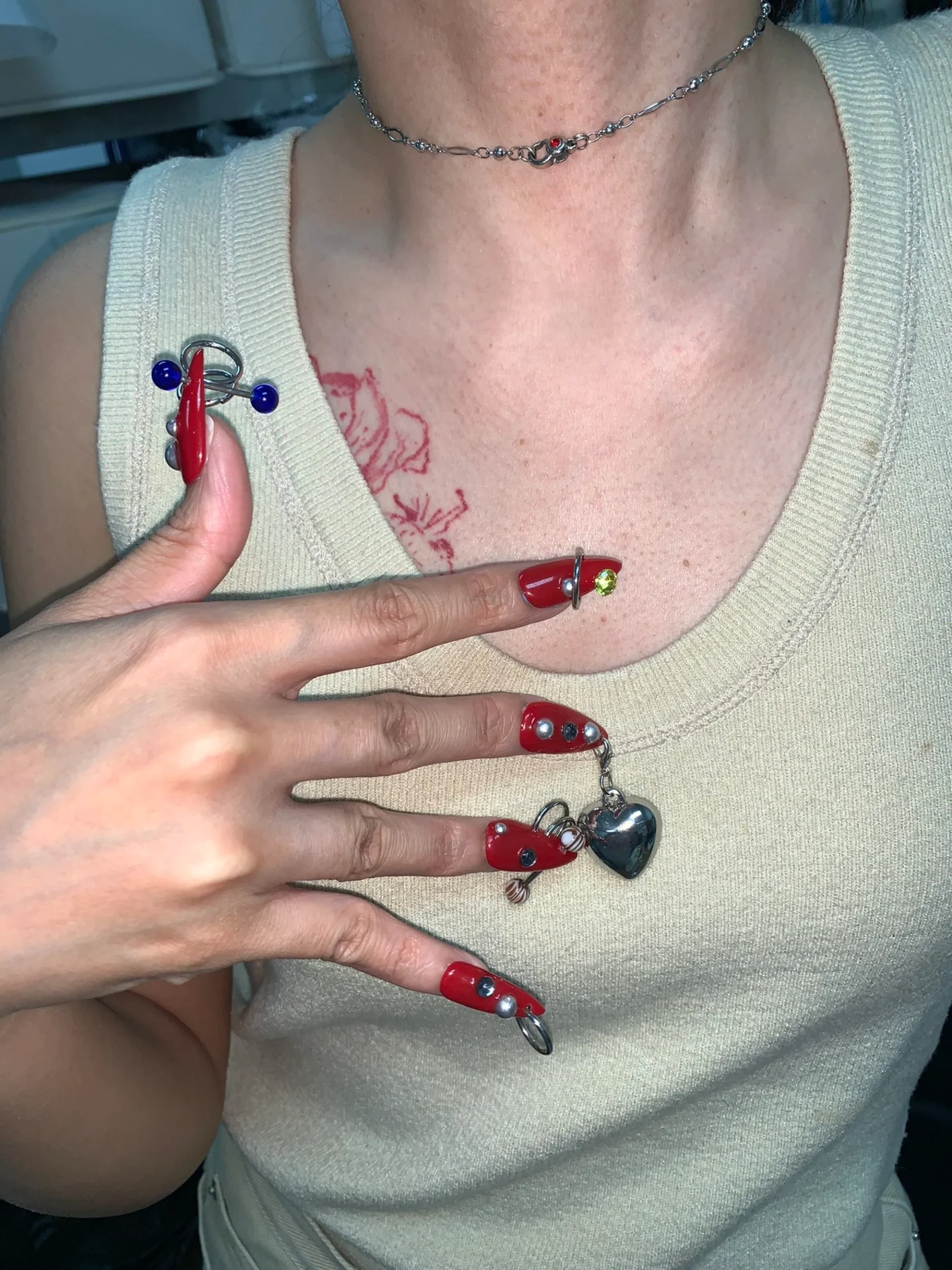 Halloween-inspired nails by Yeung Mei-mei. Photo: Lila0nail