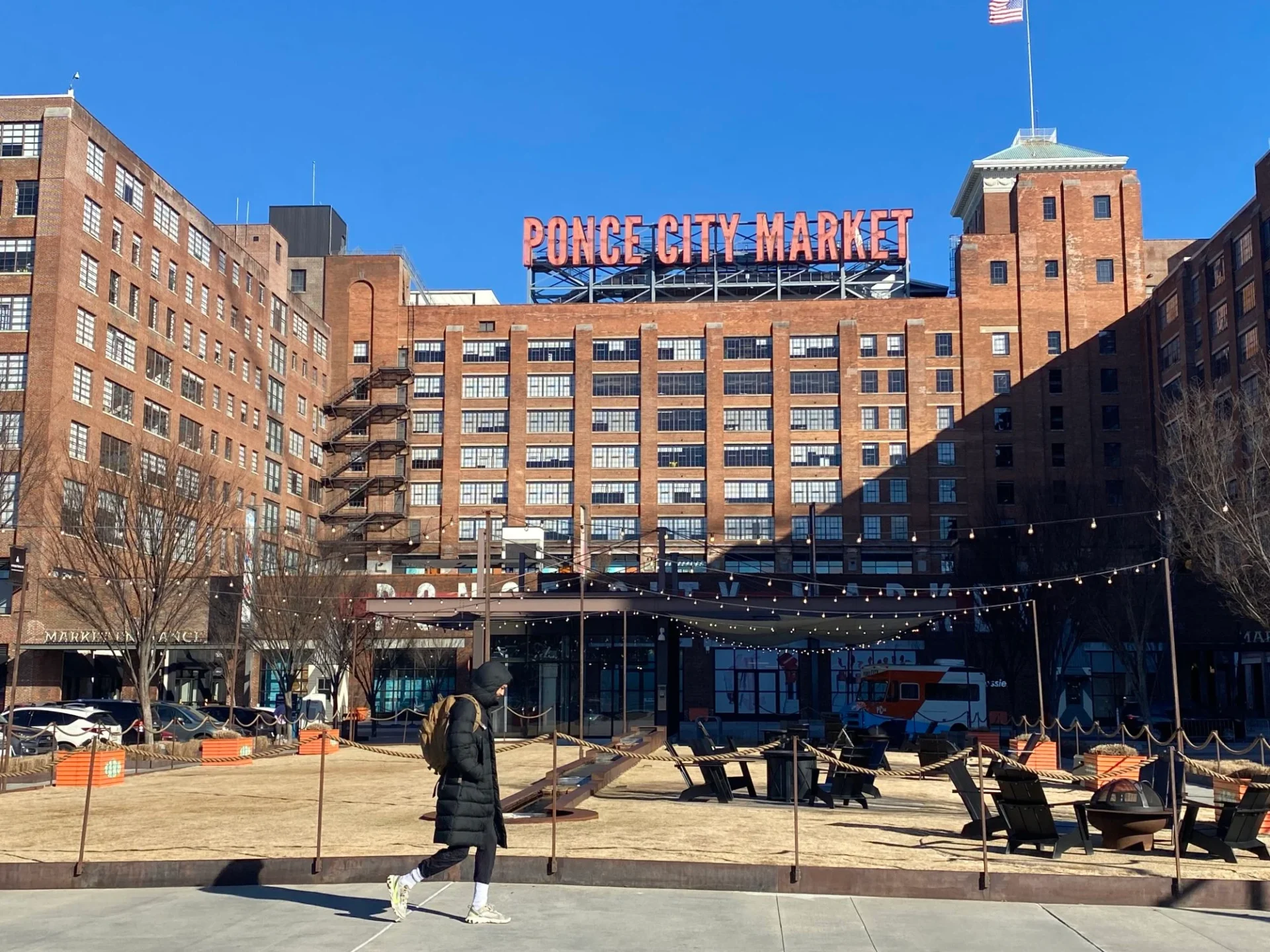 Ponce City Market in Atlanta, Georgia, was once a distribution centre for the Sears department store, and is one of the biggest brick buildings in the United States. Photo: Tamara Hinson.