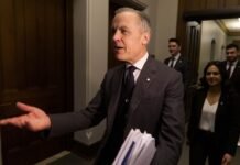 Carney says Canada won’t pursue free trade with China after Trump’s 100% tariff threat