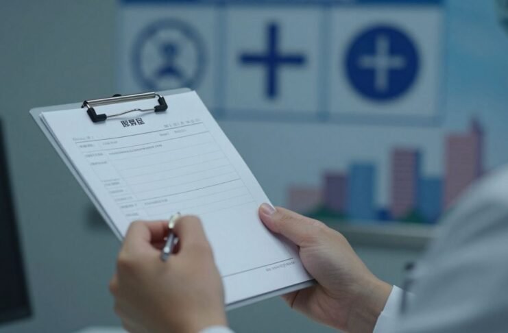 Doctor prescribing medication, medical fraud crackdown.